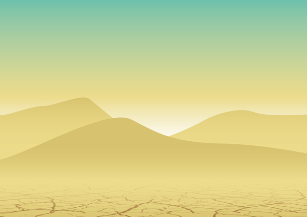 Desert Background Illustration