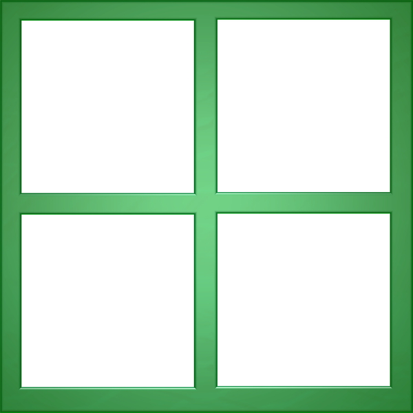 Green frame