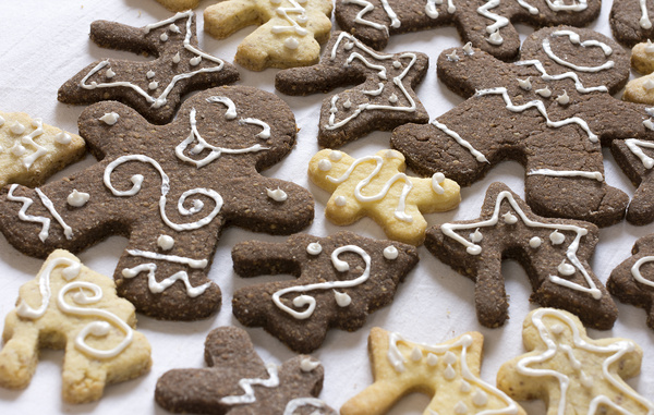 Handmade gingerbread cookies