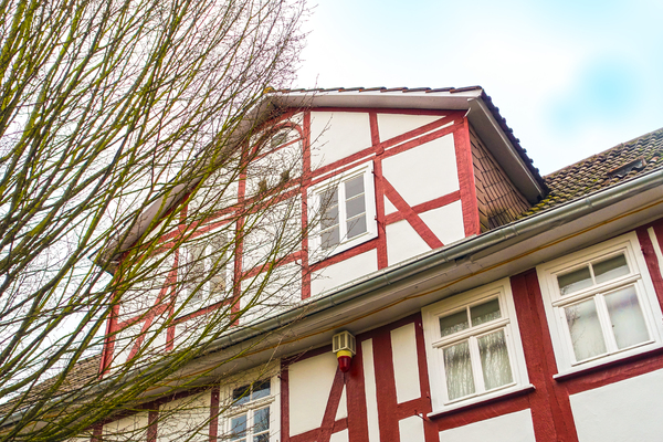 dynamic half-timbered house