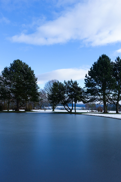 frozen lake scene 2