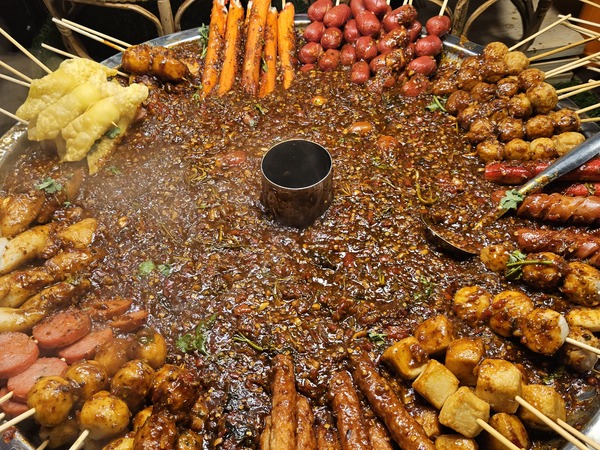 Thailand spicy street food