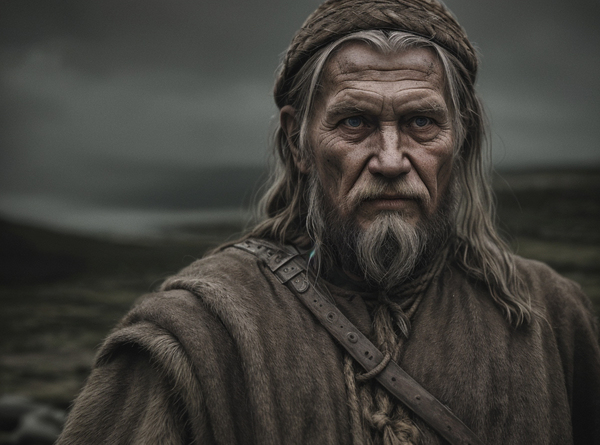Old Viking warrior
