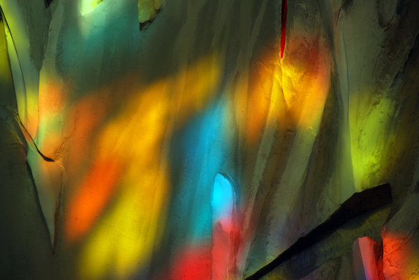Rainbow in the church 3