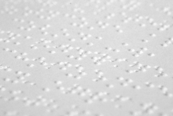 Braille schoolbook