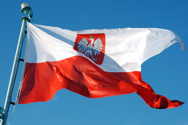 Polish navy flag  1