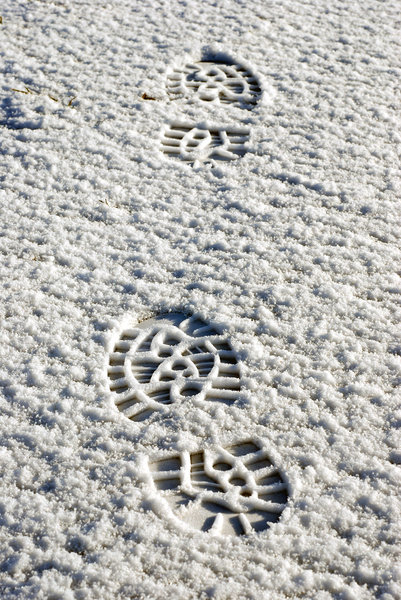 Footsteps in the snow 2