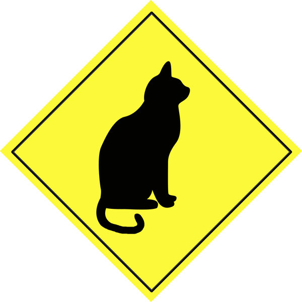 Animal warning sign 5