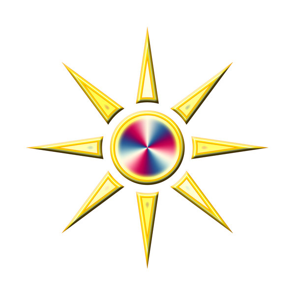 Sun pictogram 5