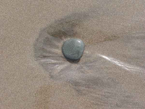 wet stone and sand 5