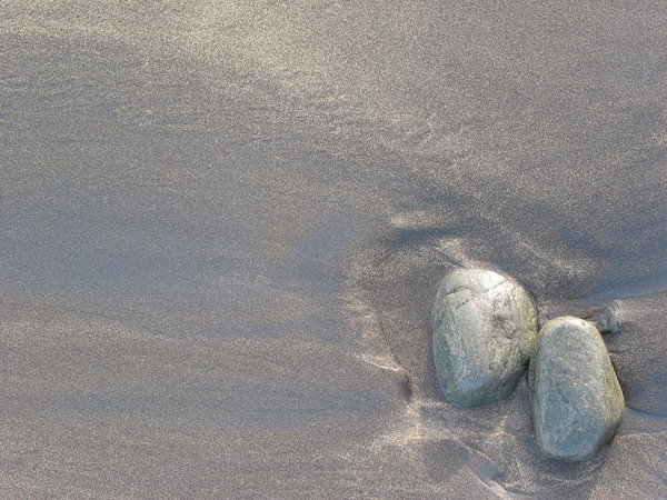 wet stone and sand 3