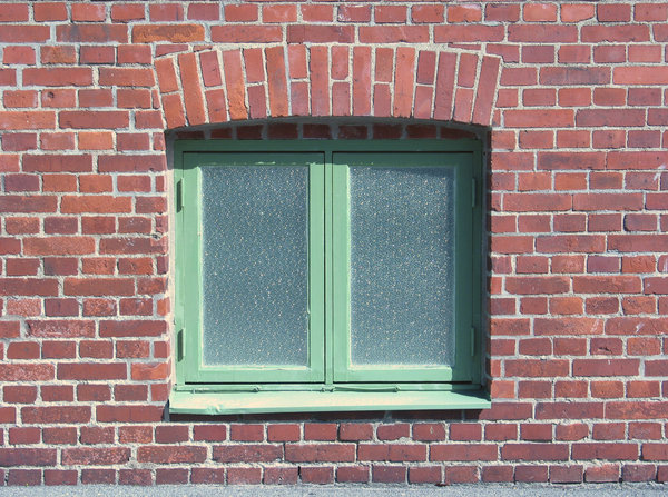 window in brickwall