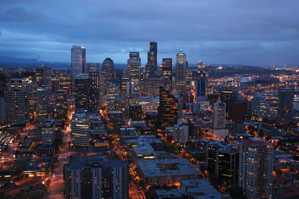 Seattle by night 1