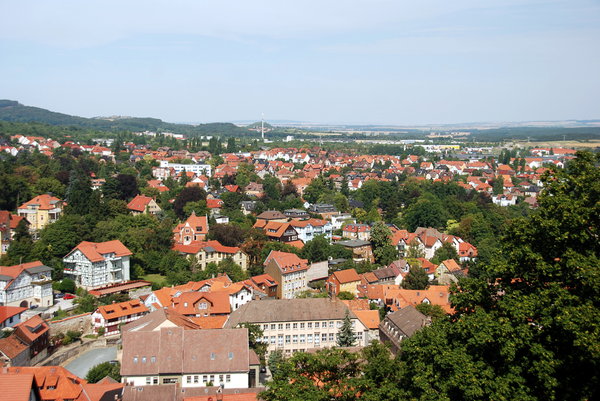 Small town Blankenburg Germany