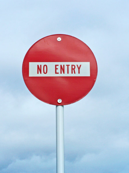No Entry sign 1