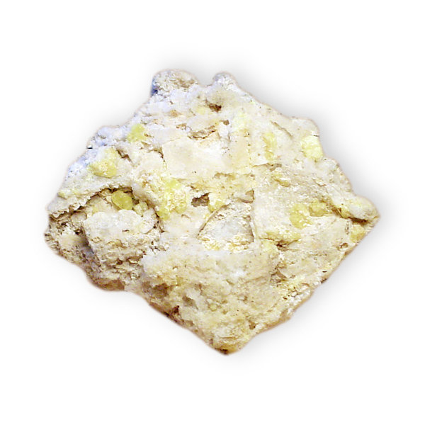 Sulphur with calcite