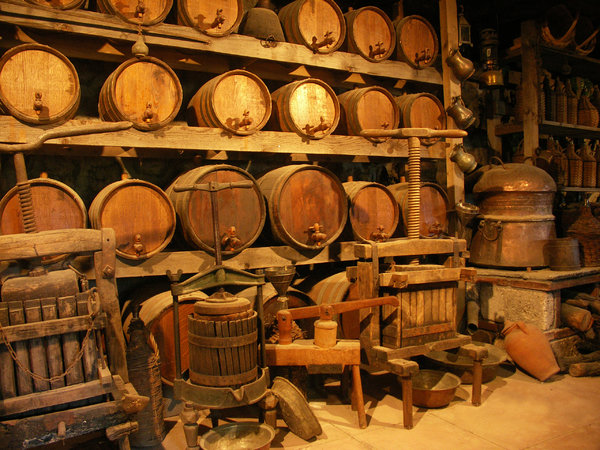 cellar in monastery