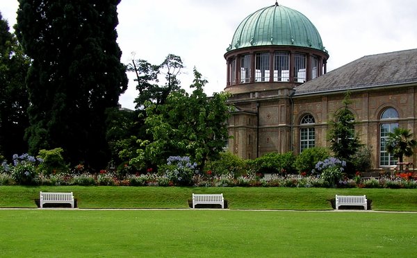 Park in Karlsruhe castle