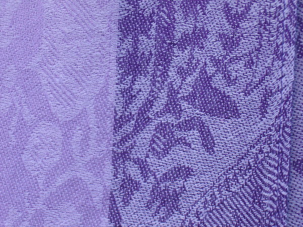 purple cloth