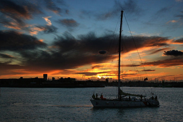Portsmouth sunset
