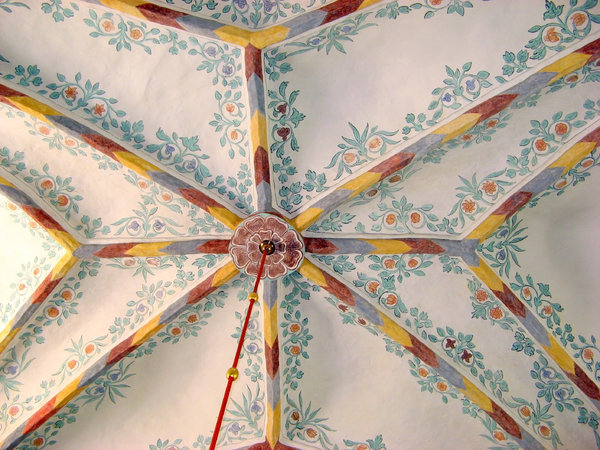 Aalum Church detail - ceiling