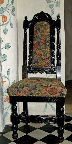 Aalum Church detail - chair 1