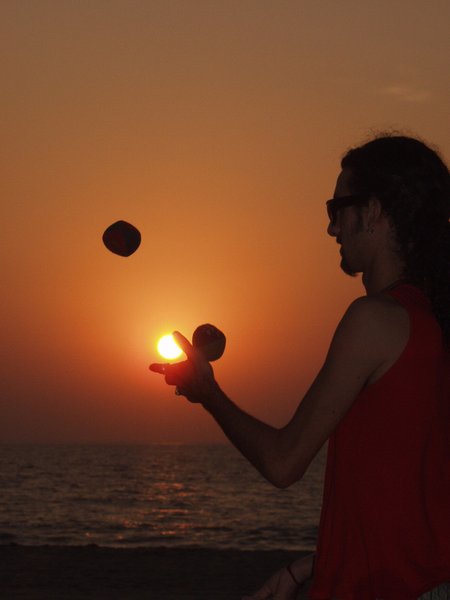 juggling the sun