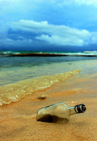 message in the bottle
