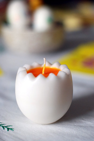 Easter candle - egg
