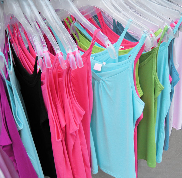 colourful tops