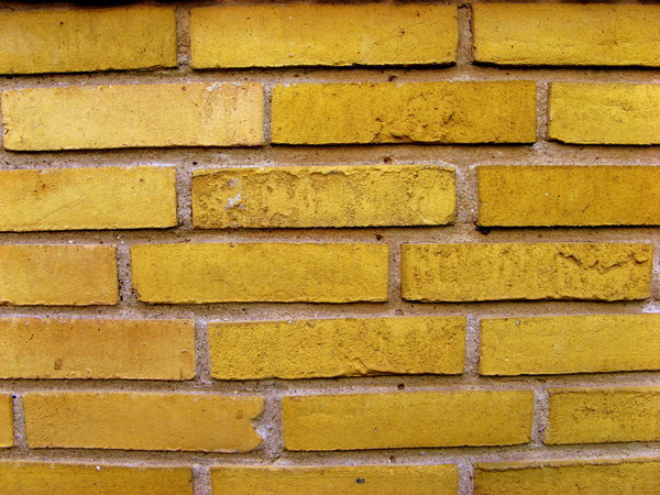 Yellow brick wall 2