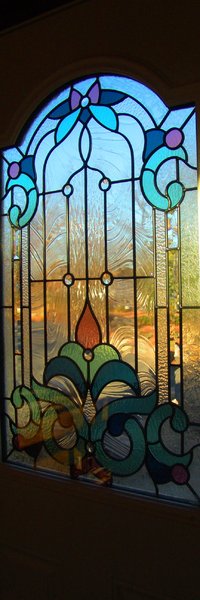 Stain Glass view of the world