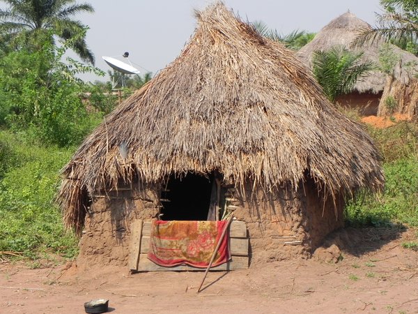 african hut