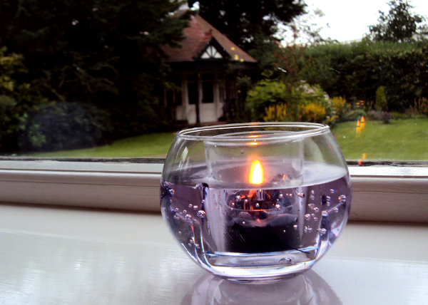 Candle in window