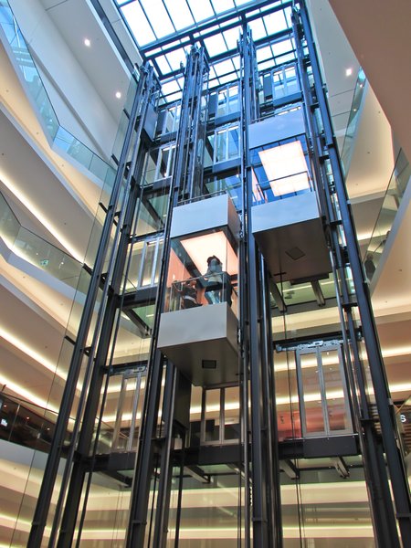 lifts in shopping mall