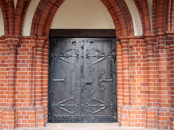 decorative church entrance