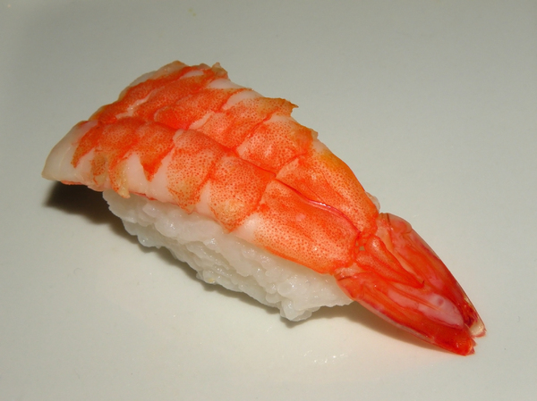 Sushi - Nigiri with prawns