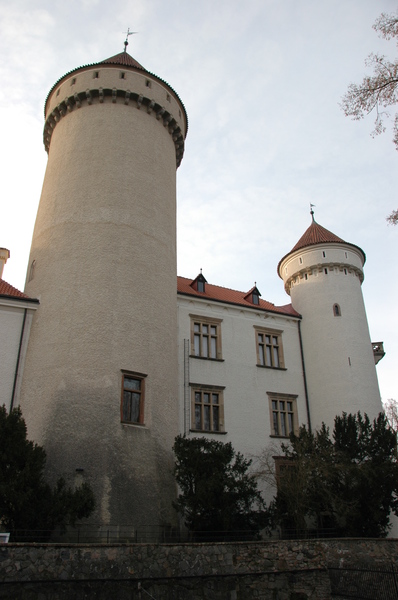 Castle, building, tower