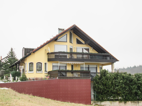 modern rural german house