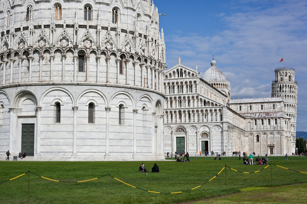 Scene from Pisa in Italy 6