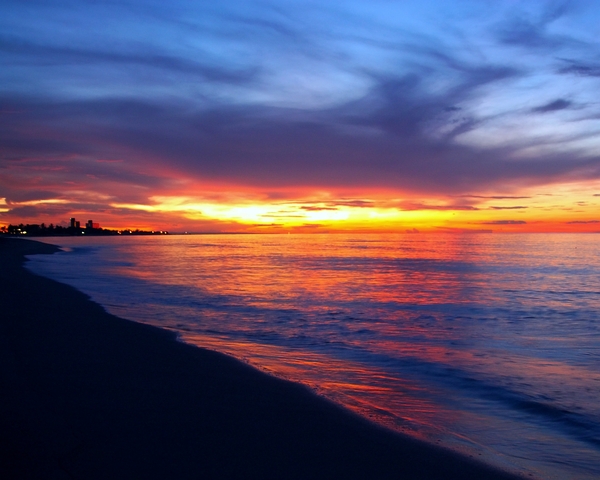 Varadero beach sunset 1