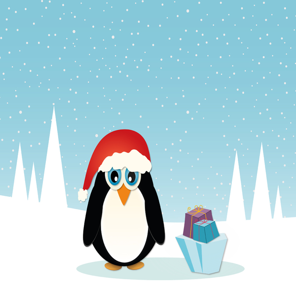 Christmas Penguin - 2