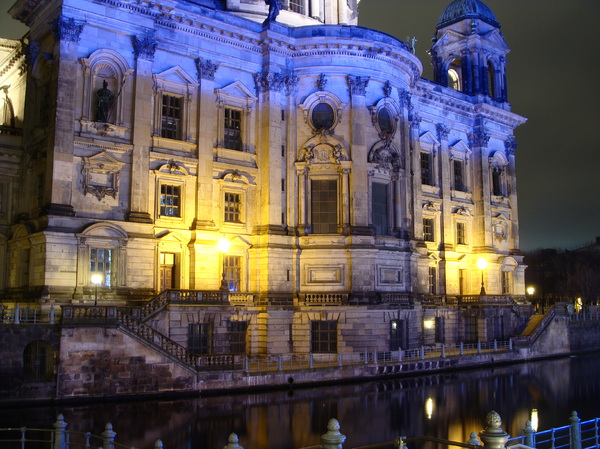 Berlin Cathedral at night 3
