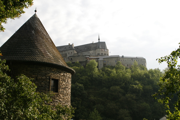 Vianden Castle , Luxembourg