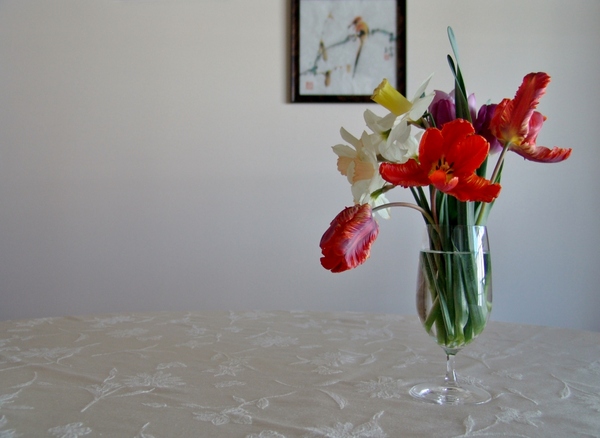 Spring Table Flowers