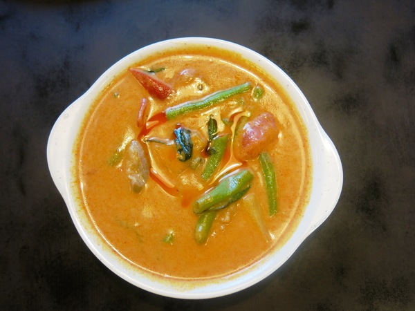 Thai red curry beef