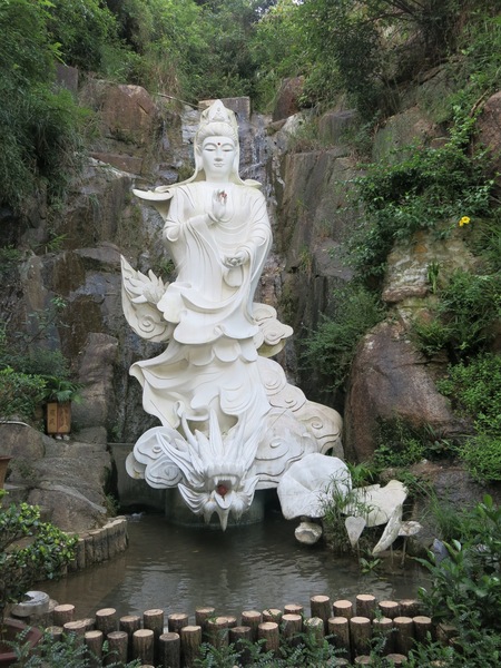 White Buddhist Idol