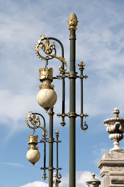 Ornamental streetlamps