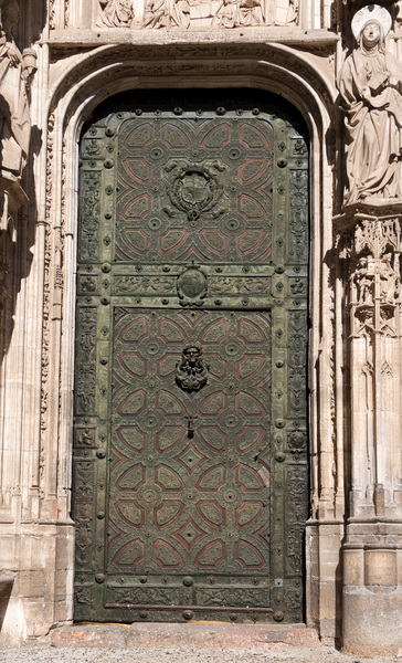 Ornate old door
