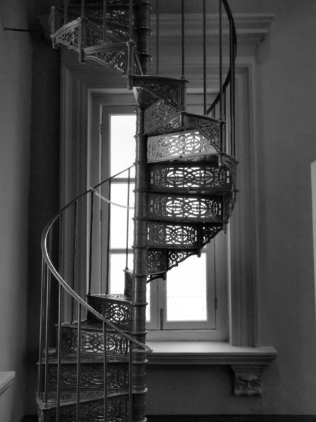 spiral staircase silhouette1